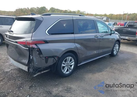 2022 Toyota Sienna Xle z USA, uszkodzony, nr VIN 5TDJRKEC5NS091036